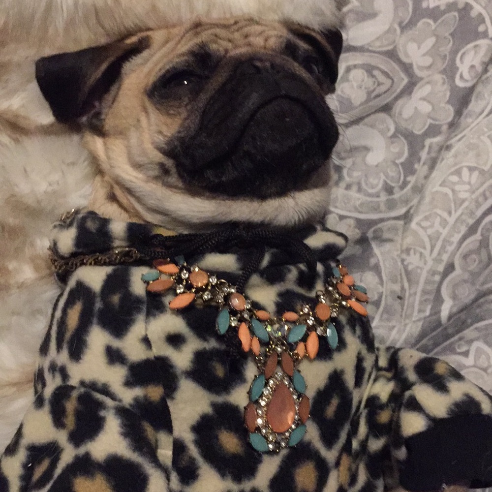 Forever 21 Jeweled Statement Necklace